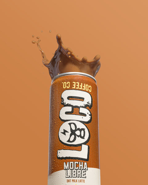 Mocha Libre Oat Milk Latte - Loco Coffee